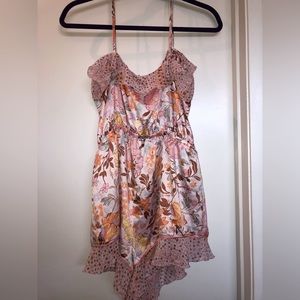 Victoria Secret Satin Romper - Sz Large